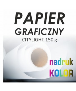 Papier CITY LIGHT 150g z nadrukiem 1440dpi