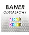 Baner  ODBLASKOWY reklamowy połysk