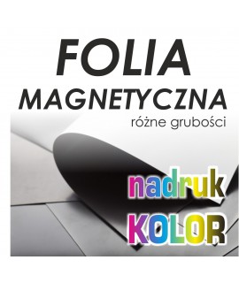 Folia Magnetyczna z nadrukiem