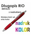 Długopis plastikowy RIO Satin z nadrukiem