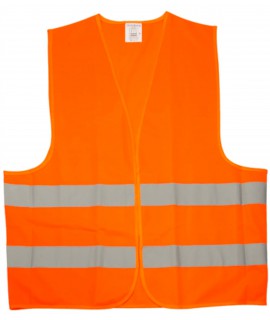Kamizelka odblaskowa 140g dla dorosłych z nadrukiem