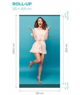 Roll-up / Rollup 120x200 EXCLUSIVE
