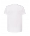 KOSZULKA MĘSKA BIAŁA TSUA PICO V-neck - Męska  Z NADRUKIEM DTG / DTF - JHK