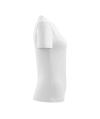 KOSZULKA DAMSKA BIAŁA TSRLCMFP - COMFORT V-NECK - Z NADRUKIEM DTG / DTF - JHK