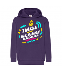 Bluza z kapturem Kangur dziecięca 280g - 620430 - Fruit of the loom