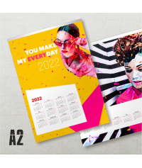 Kalendarz Listwowany A2 papier 170g