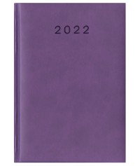 KALENDARZ KSIĄŻKOWY A5 DZIENNY Z NADRUKIEM LOGO UV- TURYN ROK 2022