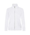 Bluza rozpinana damska 280g - 621160 - Fruit off the loom - z nadrukiem