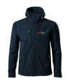 Kurtka SOFTSHELL męska z nadrukiem - MALFINI - NANO 531