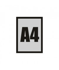 Ramka Magnetic A4 (czarna)