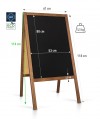 Potykacz drewniany Classic L (61x118 cm)