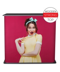 Trybunka Promo 4 z półką - MOCNY BLAT