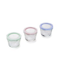 Zestaw słoiczków szklanych PESTO 3 x 120 ml