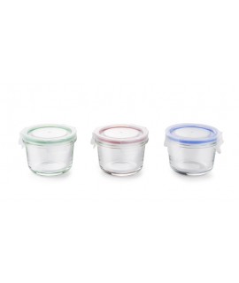 Zestaw słoiczków szklanych PESTO 3 x 120 ml