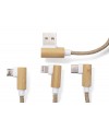 Kabel USB 3 w 1 FLAX