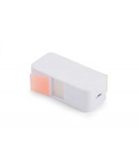 Karteczki samoprzylepne w podajniku RECTANGLE