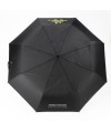 Worek na sznurkach z parasolem RAINY - CZARNY