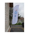 Beach flaga / WINDER - 220x90cm (180x90cm)