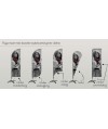 Beach flaga / WINDER - 330x90cm (290x90cm)