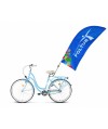 Flaga winder 220x90cm (flaga 160x90cm) z uchwytem do roweru