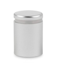 Dystans aluminiowy - 19x19, srebrny mat 