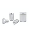 Dystans aluminiowy - 19x19, srebrny mat 