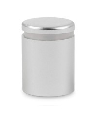 Dystans aluminiowy - 25x19, srebrny mat