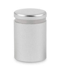 Dystans aluminiowy - 25x25, srebrny mat 