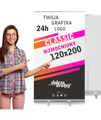 Rollup / Roll-up Classic 120x200 - WZMOCNIONY