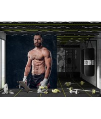 Fototapeta do siłowni 1m2